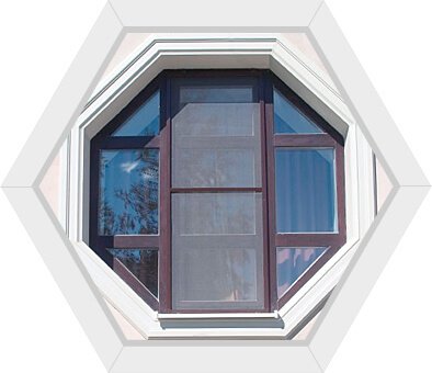 Многоугольные окна